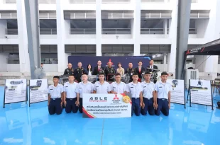 มิตซูบิชิ มอเตอร์ส ประเทศไทย ร่วมมอบเครื่องยนต์และระบบส่งกำลังให้โรงเรียนกองทัพบกอุปถัมภ์ ช่างกล ขส.ทบ.