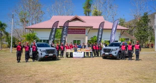 นิสสัน ประเทศไทย ร่วมสนับสนุนภารกิจเหยี่ยวไฟและเจ้าหน้าที่ควบคุมไฟป่าเชียงใหม่