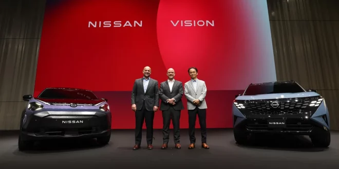 นิสสันประกาศวิสัยทัศน์ใหม่ พร้อมรถต้นแบบและผู้บริหารในงาน Nissan Vision