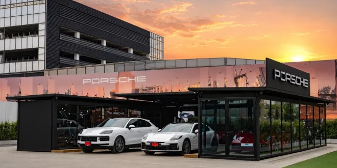 Porsche NOW Bangkok โชว์รูมป๊อปอัพย่านกัลปพฤกษ์ ก่อนเปิด Porsche Centre Kanlapaphruek