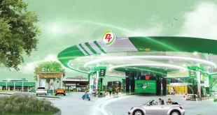 สถานีบริการน้ำมันพีที พร้อมภาพลักษณ์บริการพลังงานและน้ำมันดีเซล B20 สำหรับผู้ใช้รถ