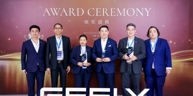 ธนบุรีนอยสเตินคว้า 3 รางวัลจากงาน Geely Auto International Business Partner Conference 2026