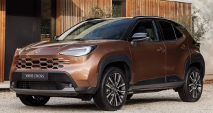 Toyota Yaris Cross 2027 สีบรอนซ์ มุมหน้าเฉียง