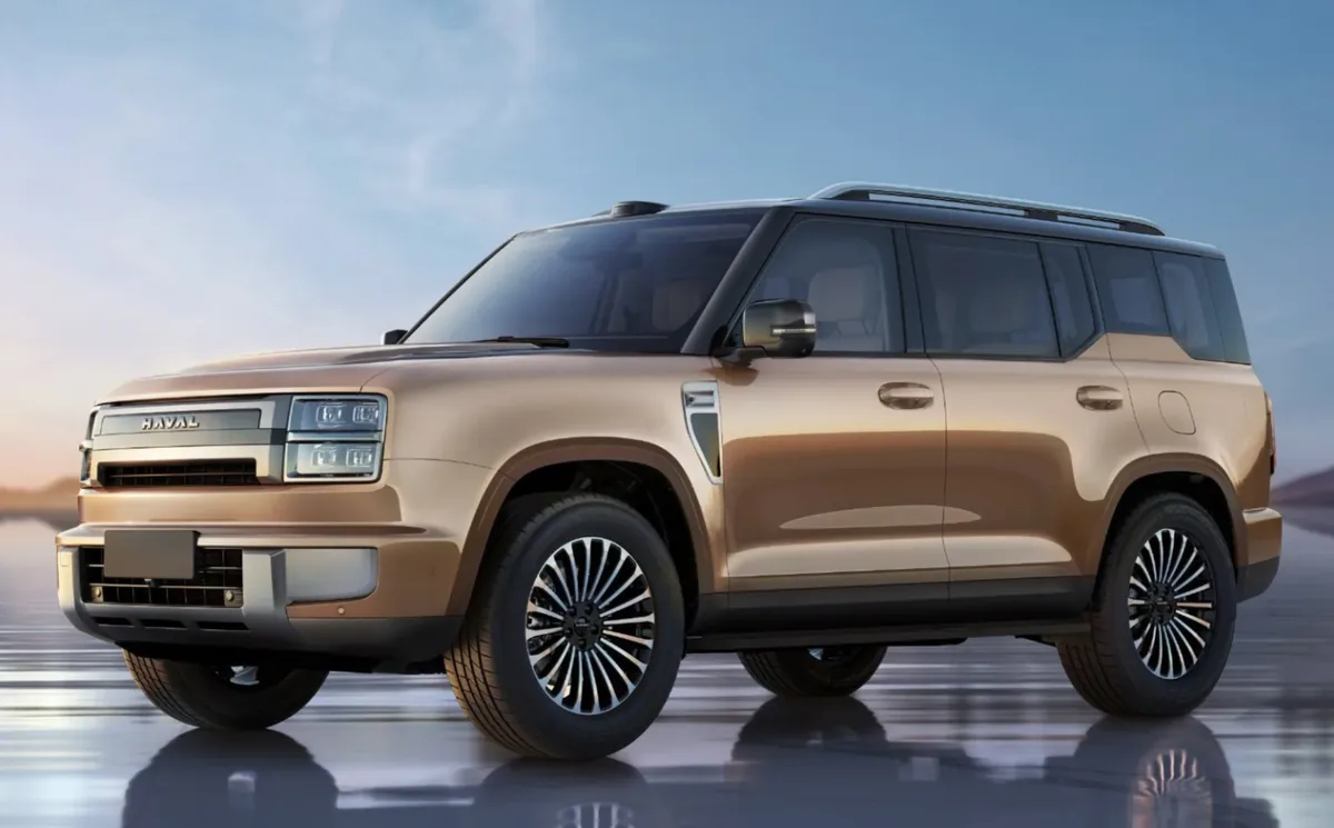 Haval HX 2026 สีบรอนซ์ มุมเฉียงหน้า Haval HX 2026 สีบรอนซ์ มุมเฉียงหน้า