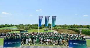 ภาพหมู่นักกอล์ฟสมัครเล่นในงาน BMW Golf Cup Qualifying 2026 ที่สนามกอล์ฟนิกันติ