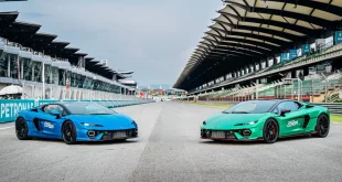 Lamborghini Temerario สองคันในกิจกรรม Esperienza Corsa ที่สนามเซปัง
