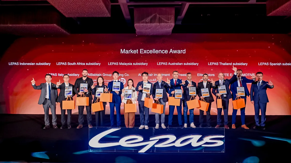 LEPAS Thailand คว้ารางวัล Market Excellence Award LEPAS Thailand รับรางวัล Market Excellence Award บนเวที LEPAS