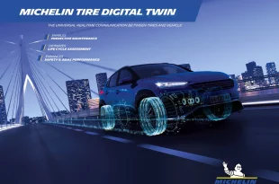 มิชลิน Tire Digital Twin เทคโนโลยีสื่อสารข้อมูลยางกับรถยนต์แบบเรียลไทม์