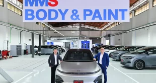 XPENG ประเทศไทย และ MMS เปิดศูนย์ซ่อมสีและตัวถัง MMS Body and Paint ราชพฤกษ์