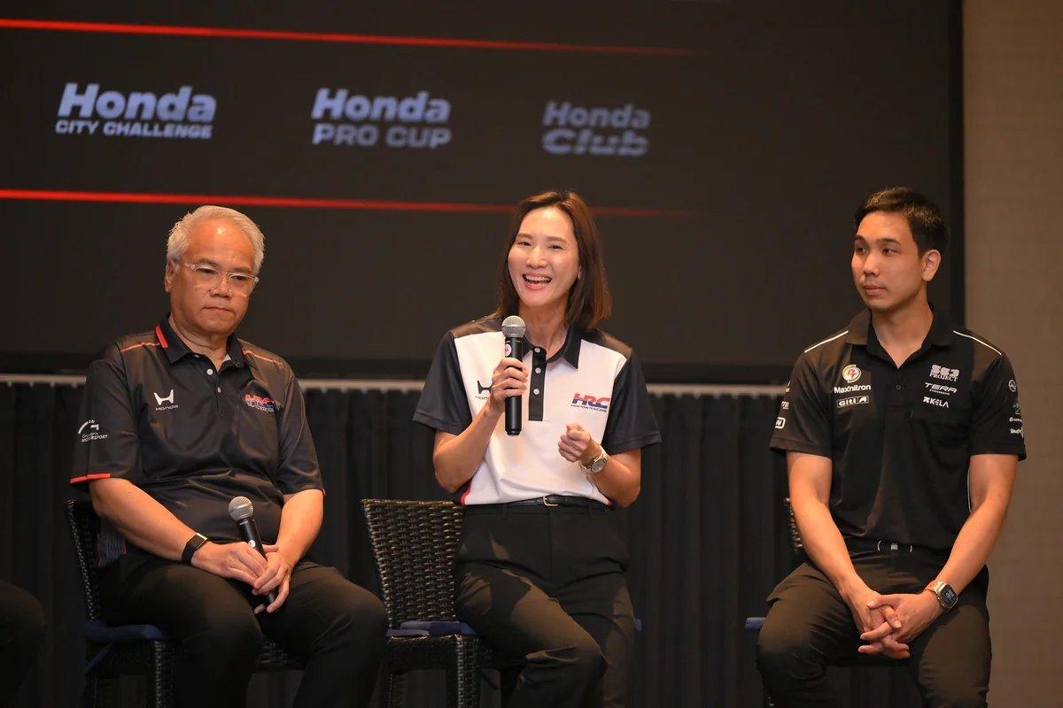 เสวนา Honda One Make Race 2026 ผู้บริหารฮอนด้าและทีมงานร่วมพูดคุยในงาน Honda One Make Race 2026