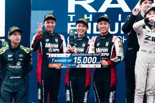 ทีม MOTOR EXPO Racing Team คว้าโพเดียม RAAT Thailand Endurance 2026