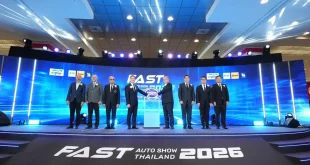 พิธีเปิดงาน ฟาสต์ ออโต โชว์ ไทยแลนด์ 2026 บนเวที