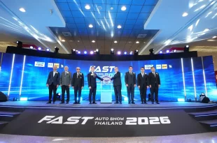 พิธีเปิดงาน ฟาสต์ ออโต โชว์ ไทยแลนด์ 2026 บนเวที