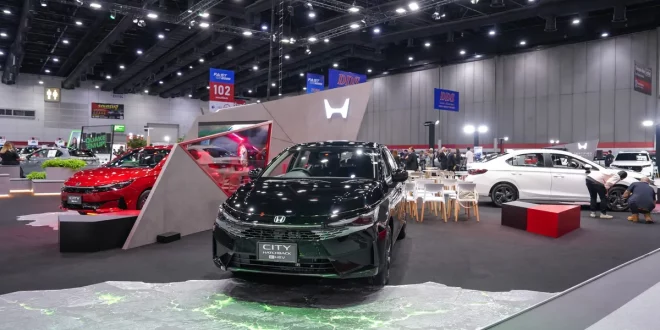 บูธ Honda ในงาน FAST Auto Show Thailand 2026 พร้อมจัดแสดงรถยนต์หลายรุ่น
