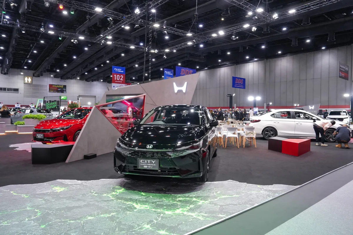 บูธ Honda ในงาน FAST Auto Show Thailand 2026 บูธ Honda ในงาน FAST Auto Show Thailand 2026 พร้อมจัดแสดงรถยนต์หลายรุ่น