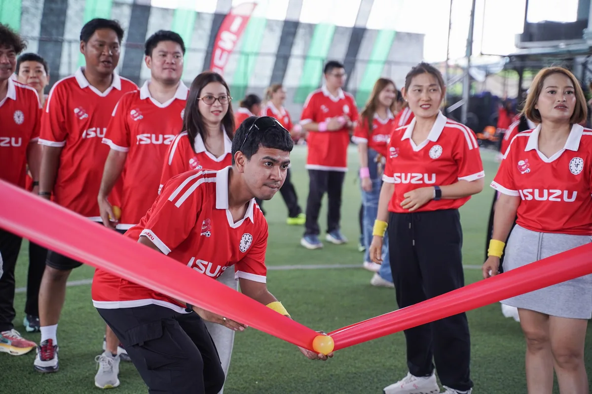 Isuzu Baby Bounce - เด้งมันส์ทะลุมิติ เกม Isuzu Baby Bounce - เด้งมันส์ทะลุมิติ ในงาน Isuzu Press Sports Day 2026