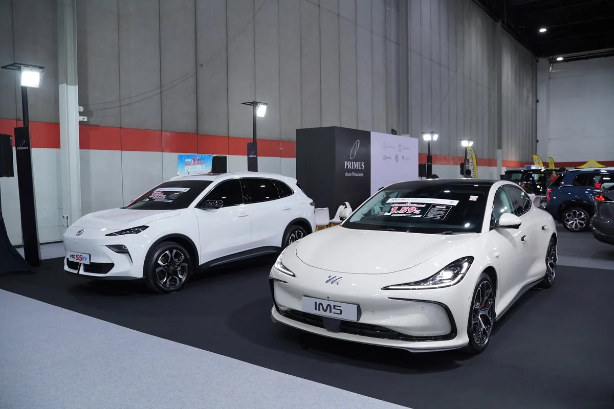 MG S5 EV และ MG IM5 ในงาน FAST Auto Show Thailand 2026 MG S5 EV และ MG IM5 จัดแสดงในงาน FAST Auto Show Thailand 2026