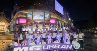 บรรยากาศกิจกรรมโรดโชว์ NEW MG URBAN หน้า Studio 7 เชียงใหม่