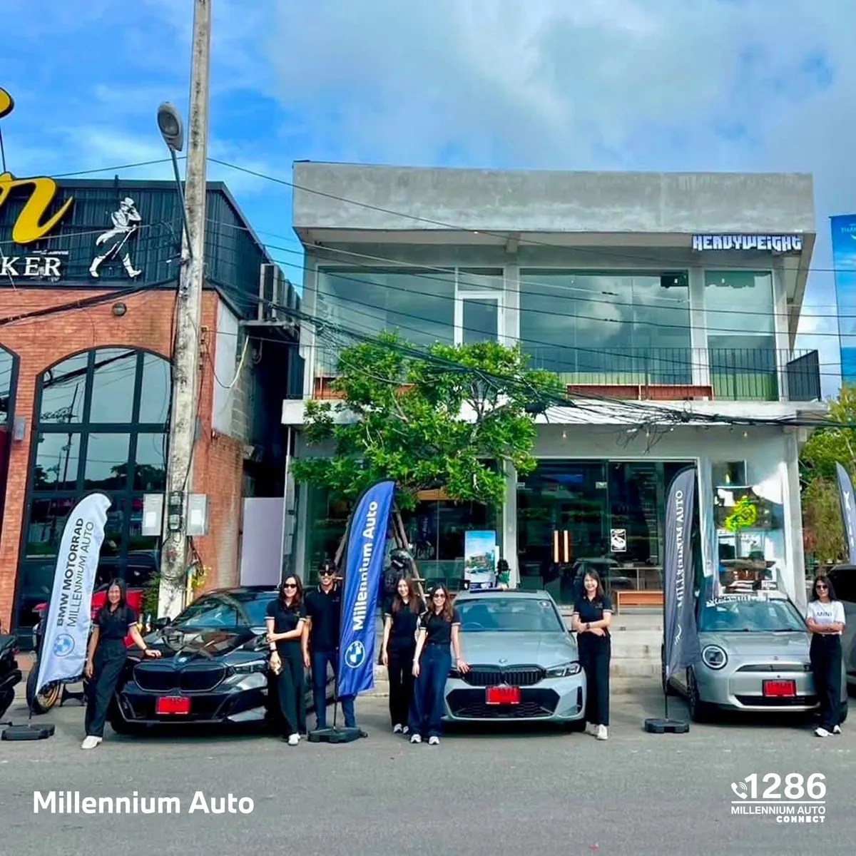 บรรยากาศกิจกรรม Weekend Drive at Heavyweight Brunch Bars บรรยากาศกิจกรรม Weekend Drive at Heavyweight Brunch Bars ของมิลเลนเนียม ออโต้ ภูเก็ต พร้อมรถ BMW และ MINI