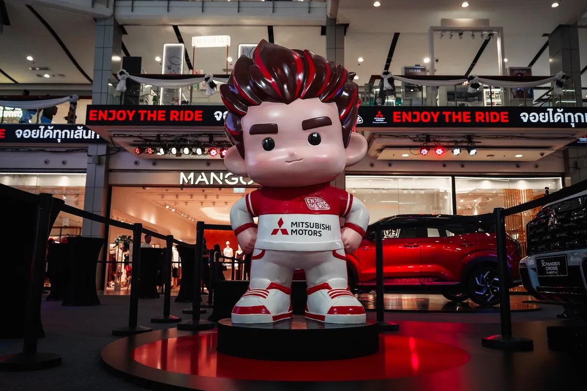 มิตซูรุ แบรนด์แอมบาสเดอร์ใหม่ มิตซูรุ แบรนด์แอมบาสเดอร์ของมิตซูบิชิ มอเตอร์ส จัดแสดงภายในงาน Enjoy The Ride