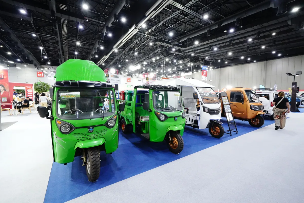 รถสามล้อ Sumota Motor ในงาน FAST Auto Show Thailand 2026 รถสามล้ออเนกประสงค์ Sumota Motor จัดแสดงในงาน FAST Auto Show Thailand 2026