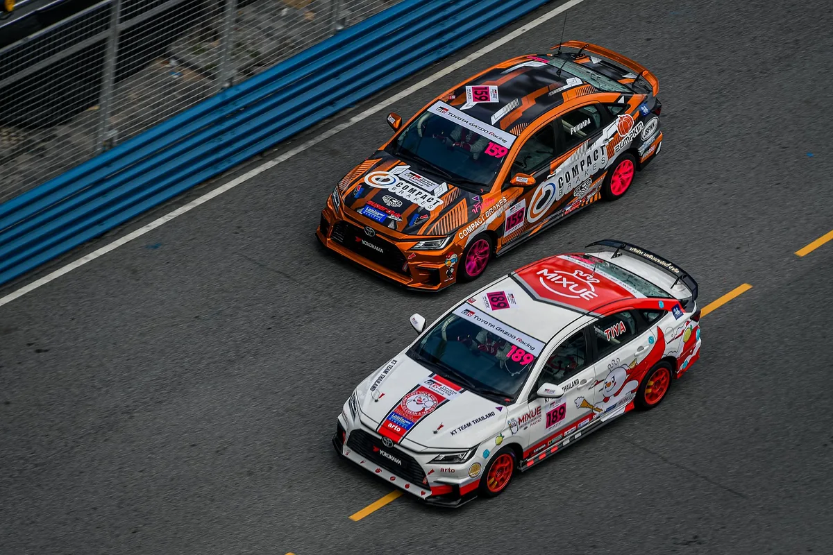 Corolla Altis GR Sport One Make Race ในงาน Toyota Gazoo Racing Thailand 2026 การแข่งขัน Toyota Corolla Altis GR Sport One Make Race บนสนามบางแสน สตรีท เซอร์กิต