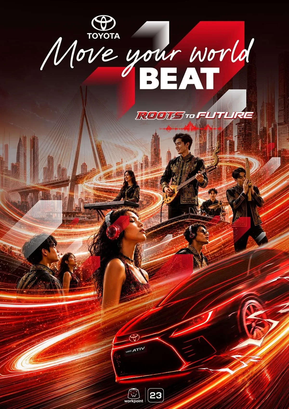 Toyota Move Your World BEAT Open Call Banner ภาพแบนเนอร์ Toyota Move Your World BEAT Open Call Demo เปิดรับสมัครนักสร้างสรรค์ดนตรีรุ่นใหม่