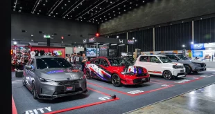 บูธ Honda HRC ในงาน Bangkok Auto Salon 2026 จัดแสดงรถแต่งหลายรุ่น