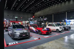 บูธ Honda HRC ในงาน Bangkok Auto Salon 2026 จัดแสดงรถแต่งหลายรุ่น