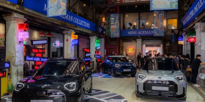 MINI Aceman SE Collection ทั้ง 3 รุ่นจัดแสดงภายในพื้นที่งานเปิดตัว