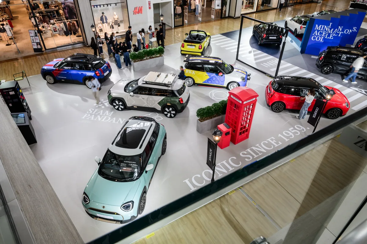MINI One-Off Series ในงาน MINI Expo 2026 พื้นที่จัดแสดงรถตกแต่งพิเศษภายในงาน MINI Expo 2026 รวมแนวคิด TUK-TUK และ SIAM PANDAN