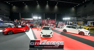 Toyota GR Performance พร้อมรถยนต์ตระกูล GR และป้าย GR Garage ในงาน Bangkok Auto Salon 2026