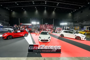 Toyota GR Performance พร้อมรถยนต์ตระกูล GR และป้าย GR Garage ในงาน Bangkok Auto Salon 2026
