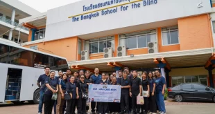 ผู้บริหารและพนักงาน AAS Group ร่วมกิจกรรม AAS CARE 4KIDS ที่โรงเรียนสอนคนตาบอดกรุงเทพ