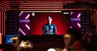 หน้าจอภายในงาน Off the Grid Origins ของ beIN SPORTS ที่แสดงภาพทัศนพล อินทรภูวศักดิ์