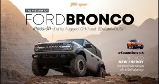 ภาพเปิดประวัติ Ford Bronco พร้อมรถ Bronco รุ่นปัจจุบันและ Bronco New Energy
