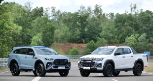NEW ISUZU D-MAX V-CROSS และ THE NEW MU-X RS เครื่องยนต์ 2.2 Biturbo จอดคู่กัน