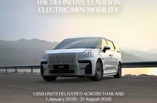 ZEEKR 009 พร้อมข้อมูล 1,858 คันในประเทศไทย ช่วง 1 มกราคมถึง 31 สิงหาคม 2026